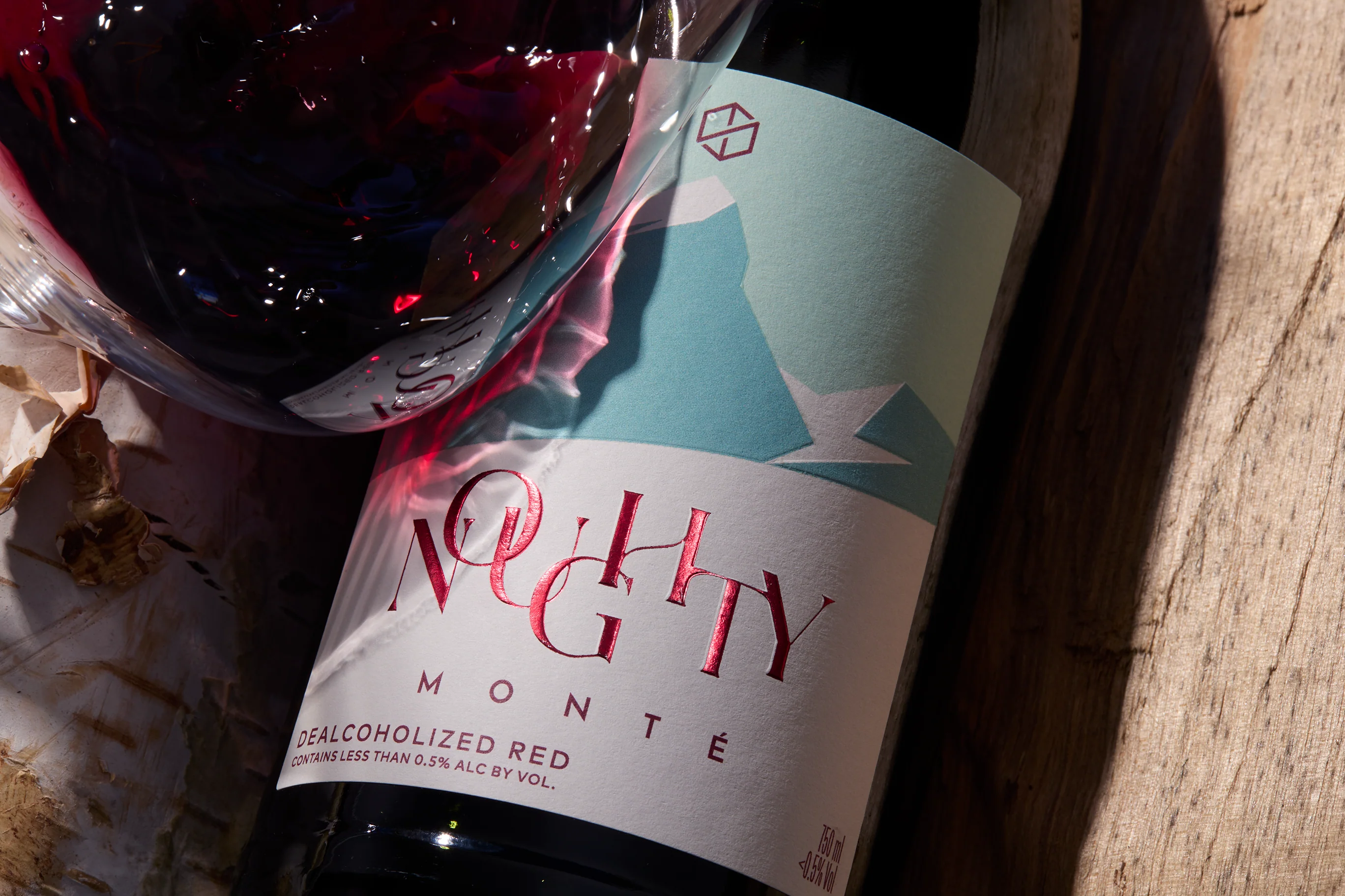 Noughty Monté Non-Alcoholic Red Wine - Image 6